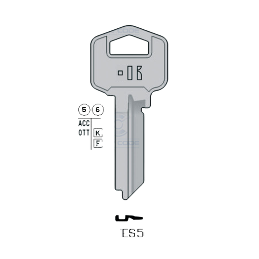 [KL-TES5] CLÉ KEYLINE TES5 (TE2, TE-8I)