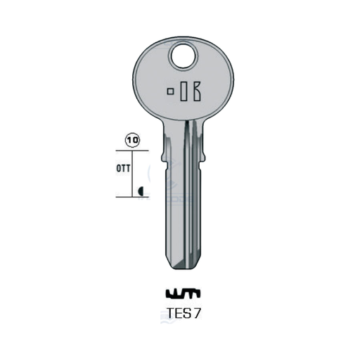[KL-TES7] LLAVE KEYLINE TES7 (TE7, TE-T60)