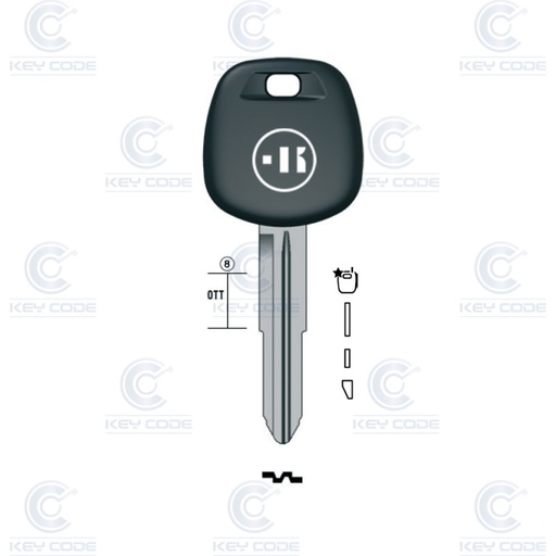 [KL-TR41TK] POD KEY TOYOTA, LEXUS TR14 (TOY41)