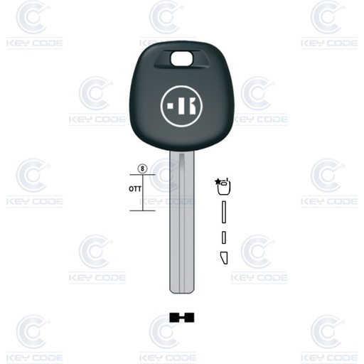 [KL-TR51TK] POD KEY TOYOTA TR51 (TOY40, TOYO-18P)