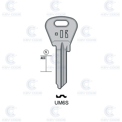 [KL-UM6S] LLAVE KEYLINE UM6S (UC6R, UCEM-12) 