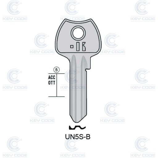 [KL-UN5S-B] LLAVE UNIVERSAL KEYLINE UN5S-B (UL051B)