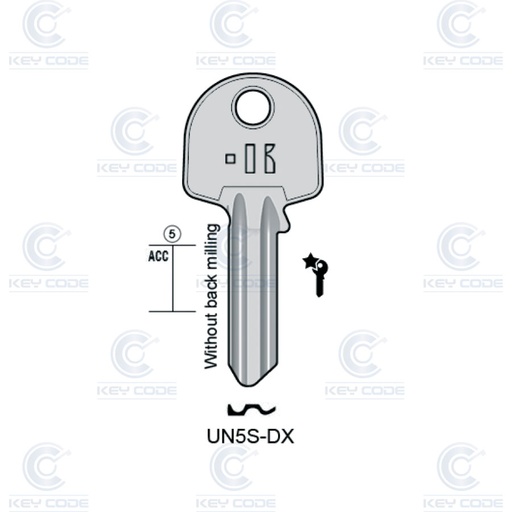 [KL-UN5S-DX] LLAVE KEYLINE UN5S-DX
