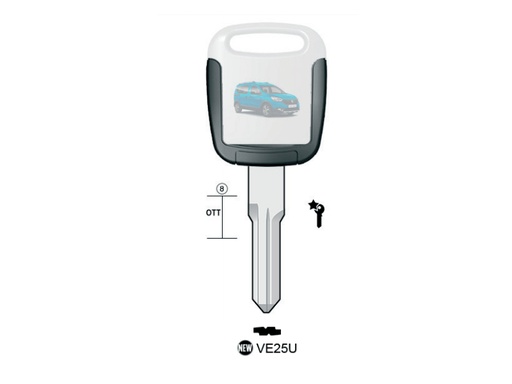 [KL-VE25U] EBAUCHE KEYLINE DACIA, RNLT VE25U (HU136MH)