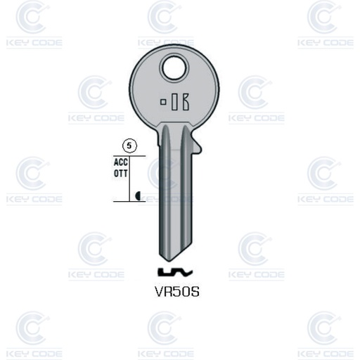 [KL-VR50S] LLAVE KEYLINE VIRO VR50S (VI3R, VI-8)