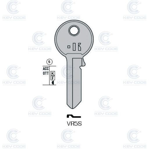 [KL-VR5S] LLAVE KEYLINE VR5S (VI081, VI-1D)