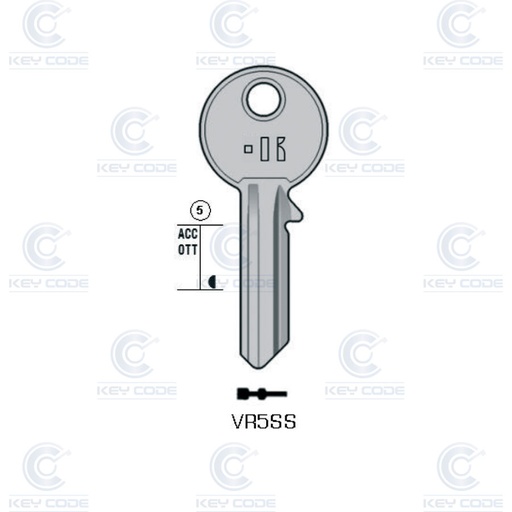 [KL-VR5SS] LLAVE KEYLINE VIRO VR5SS (VI13, VI-7)