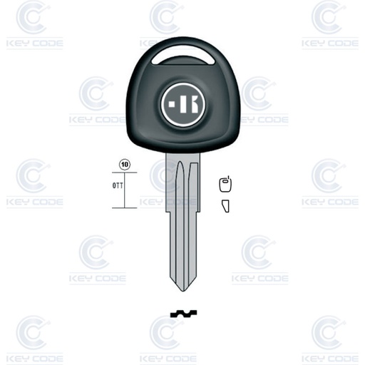[KL-VX1TK] LLAVE KEYLINE OPEL VX1TK (HU46, OP-S) 