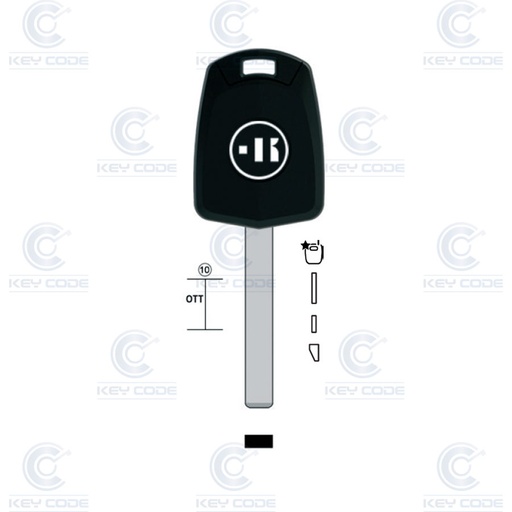 [KL-VX5BTK] POD KEY OPEL VX5B (HU100, 11P1, Z)