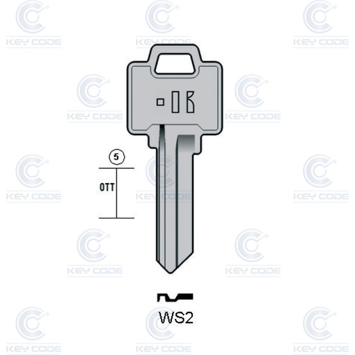 [KL-WS2] LLAVE KEYLINE WS2 (WE15, WEI-3)