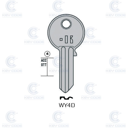 [KL-WY4D] LLAVE KEYLINE WALLY WY4D (WA2, WA-4D)