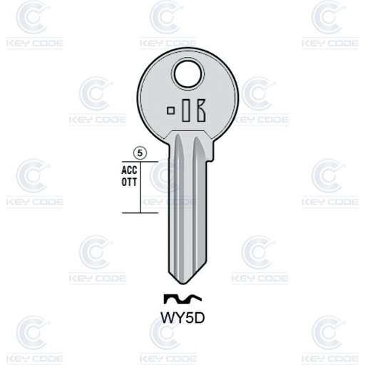 [KL-WY5D] LLAVE KEYLINE WY5D (WA1, WA-5D)