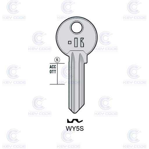 [KL-WY5S] LLAVE KEYLINE WY5S (WA1R, WA-5I)