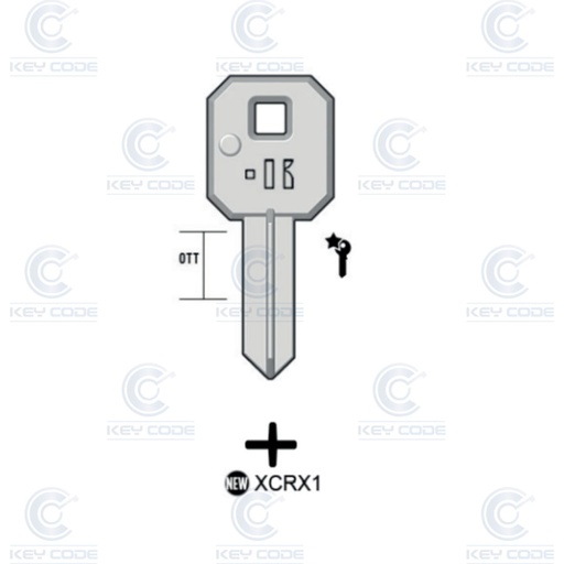 [KL-XCRX1] CLÉ KEYLINE CRC CAMBOA XCRX1 (XC1, CRC-1X)