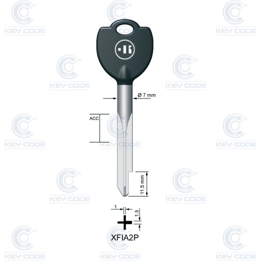 [KL-XFIA2P] LLAVE KEYLINE XFIA2P (XF2P, FM-2X)