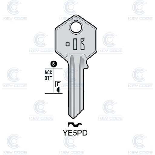 [KL-YE5PD] LLAVE KEYLINE YE5PD (YA7, YA-3D) 