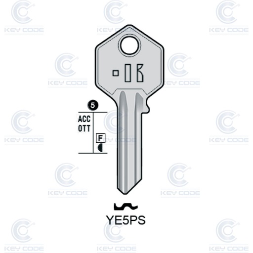 [KL-YE5PS] CLE KEYLINE YALE YE5PS (YA7R, YA-3I) 