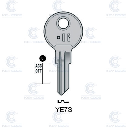 [KL-YE7S] CLE KEYLINE YE7S (YA4R, YA-11I) 