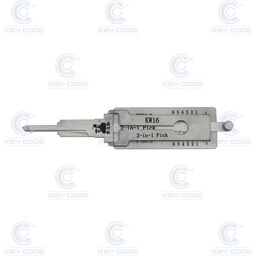 [KW16-AG] GANZUA LISHI 2 EN 1 KW16, KA14 KAWASAKI MOTOCICLETAS / ANTIREFLEJO