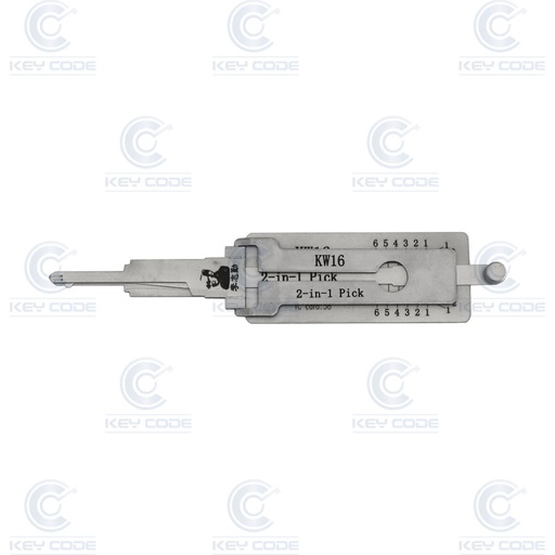 [KW16-AG] GANZUA LISHI 2 EN 1 KW16, KA14 KAWASAKI MOTOCICLETAS / ANTIREFLEJO