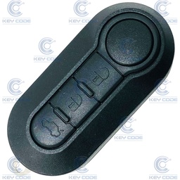 [LA100TE01-E-OE] FLIP REMOTE KEY WITH 3 BUTTONS FOR LANCIA YPSILON (LOCKED TRANSPONDER PCF7946 ID46) 433 mhz (GLOSS WITH ELLE LOGO)