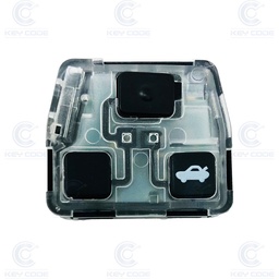 [LE102TE01-AF] CARTE ELECTRONIQUE AVEC 3 BOUTONS POUR TELECOMMANDES LEXUS IS200, IS300 4C 315 MHZ 