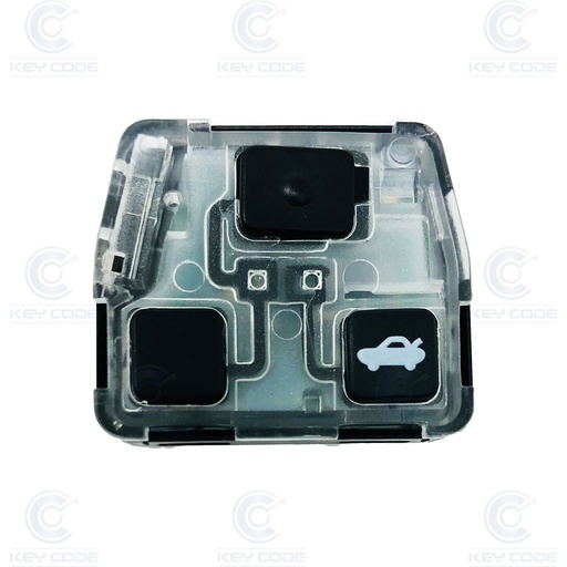 [LE102TE01-AF] CARTE ELECTRONIQUE AVEC 3 BOUTONS POUR TELECOMMANDES LEXUS IS200, IS300 4C 315 MHZ 