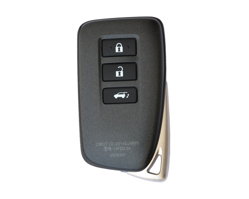[LE102TE02-OE] CONTROLE REMOTO DE PROXIMIDADE COM 3 BOTÕES PARA LEXUS IS (89904-53761) 433 MHz - ORIGINAL