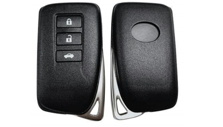[LE48CS3B-KL] KEYLESS LEXUS REMOTE CASE 3 BUTTONS WITH TOY48 KEY BLADE