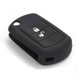 [LRFS3B-N] ETUI EN SILICONE POUR TELECOMMANDES PLIABLES AVEC 3 BOUTONS LAND ROVER - NOIR