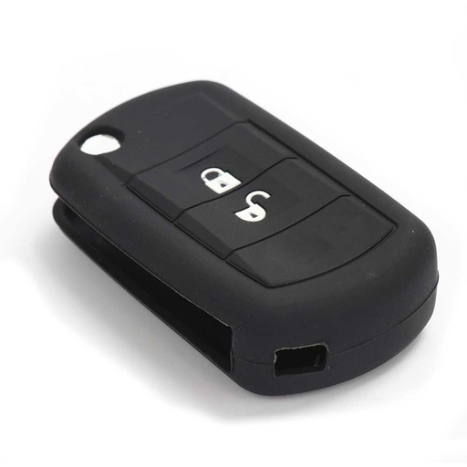 [LRFS3B-N] SILICONE CASE FOR FOLDABLE 3-BUTTON REMOTES FOR LAND ROVER - BLACK