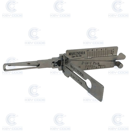 [MAHINDRA/YAMAHA] LISHI 2 IN 1 PICK FOR MAHINDRA AND YAMAHA MOTORCYCLE AND KIMCO WITH REGATA TYPE KEY