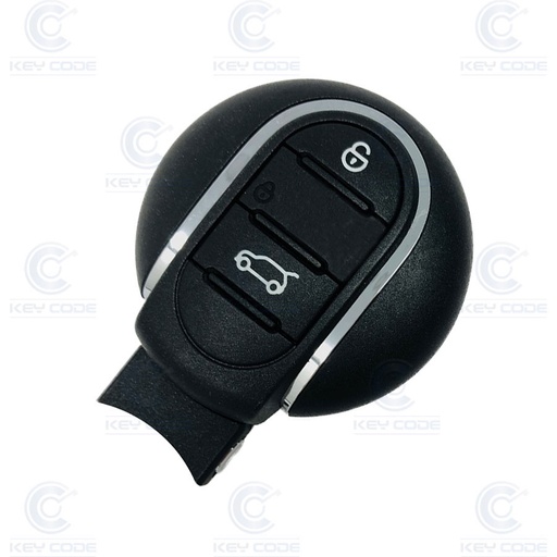 [MN100TE01-OE] TELECOMMANDE RONDE MINI SMARTKEY 3 BOUTONS SANS EBAUCHE PCF7953 HITAGPRO ID49 433 Mhz FSK (66128781935)