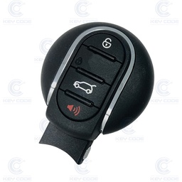 [MN100TE03-OEM] MINI SMART KEY 433 MHZ ROUND REMOTE (4 BUTTONS) - NEW MODEL PCF7953 HITAGPRO ID49 433 Mhz FSK (9367411-01)