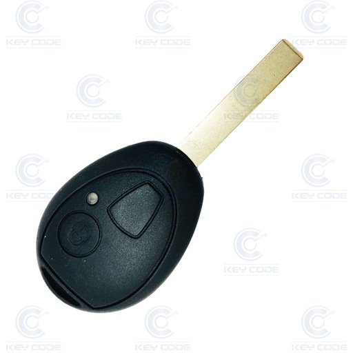 [MN101TE02-AF] TELECOMMANDE OVALE FIXE MINI 2 BOUTONS (73649312) PCF7930 433 Mhz ASK (INCLUT UN CODE DE PROGRAMMATION)