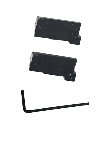 [MORD-MC] KIT DE 2 MORDAZAS MC PARA LLAVE SIMPLEX KEYLINE