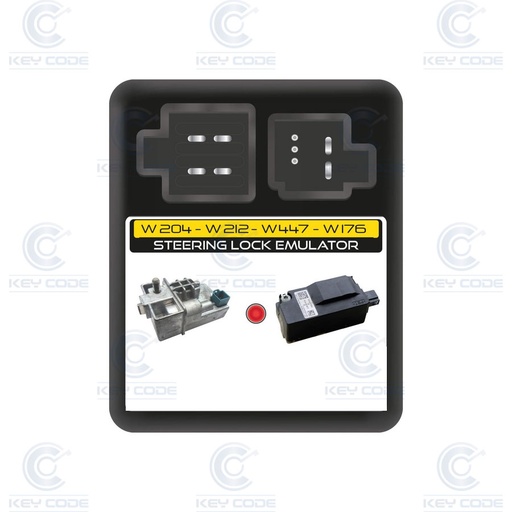 [MR-ELV-EMU03] EMULADOR PARA ESL E ELV MERCEDES W204, W207, W212, W176, W447 COMPATÍVEL COM VVDI, MBE, AUTEL E AVDI