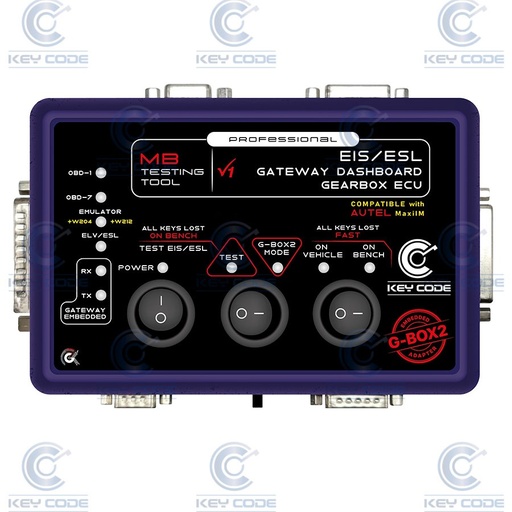 [MR-ESL-TEST-AUTEL] MERCEDES EZS, EIS, ELV, AND ESL TESTER WITHOUT VEHICLE FOR AUTEL (G-BOX2 INTEGRATED)
