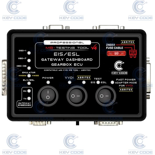 [MR-ESL-TEST-XH-AVDI] TESTADOR DE EZS, EIS, ELV E ESL DA MERCEDES SEM NECESSIDADE DE VEÍCULO PARA XHORSE E AVDI