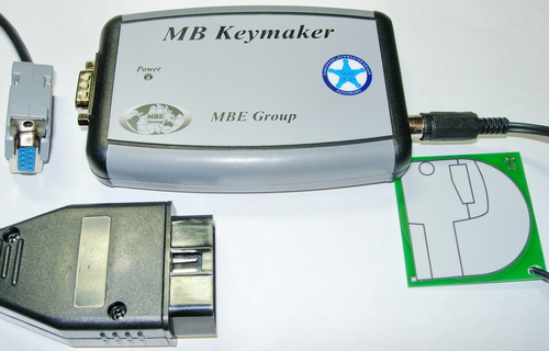 [MR-MBKEYMAKER] PACK PROGRAMADOR DE CHAVES MERCEDES BENZ COM CHIP PCF